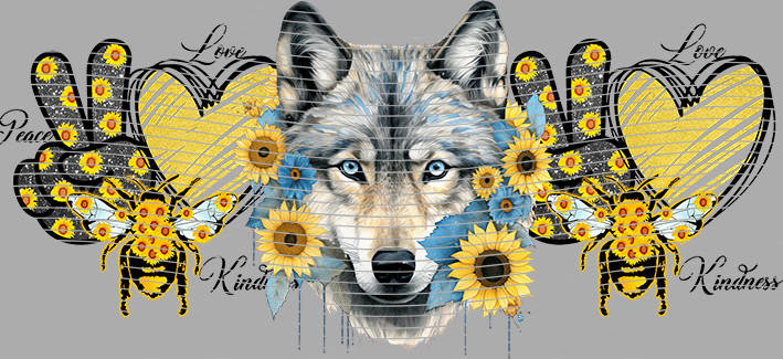 16oz Sunflower Girl-SU-12